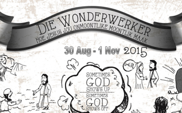 Die jaar se Koninkrykbestuursveldtog se naam is: Die Wonderwerker. Dit is ’n fantastiese 7 week- preekreeks wat handel oor Jesus se wonderwerke van-uit die Johannes-evan-gelie. Johan Smith wat onlangs ons getuienisweek gelei het, getuig oor Die Wonderwerker - dat dit een van die mees “geestelik verrykende reekse was wat hulle tot dusvêr gedoen het”.